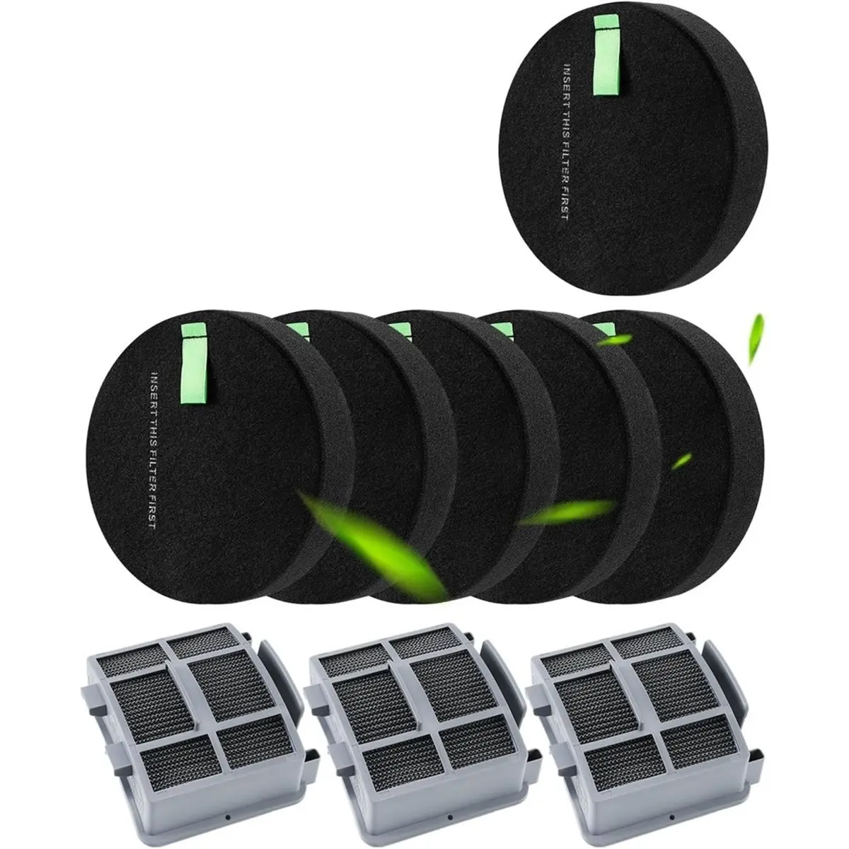 Фото обновление. Фильтры, совместимые с Bissell Pet Hair Eraser Turbo Lift-Off, SurfaceSense 3418 3415 3774F №2