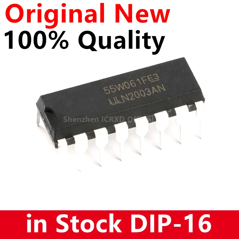 10 шт., ULN2003AN DIP-16 ULN2003 ULN2003APG DIP uln2003адр ULN2004AN uln2004адр ULN2004 ULN2003AIPWR ULN2003A ULN2803 ULN2803APG