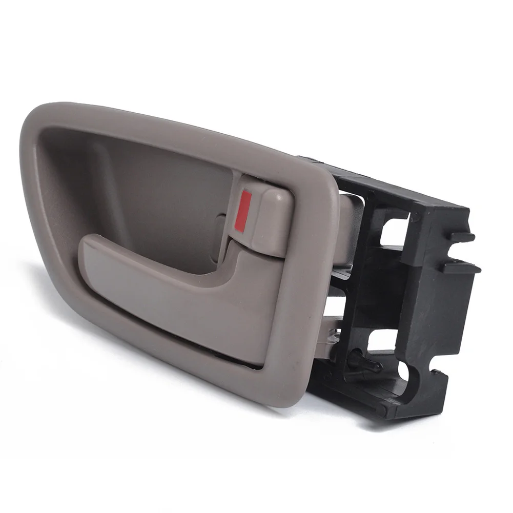 Внутренняя дверная ручка автомобиля серый камень хромированный рычаг левый для