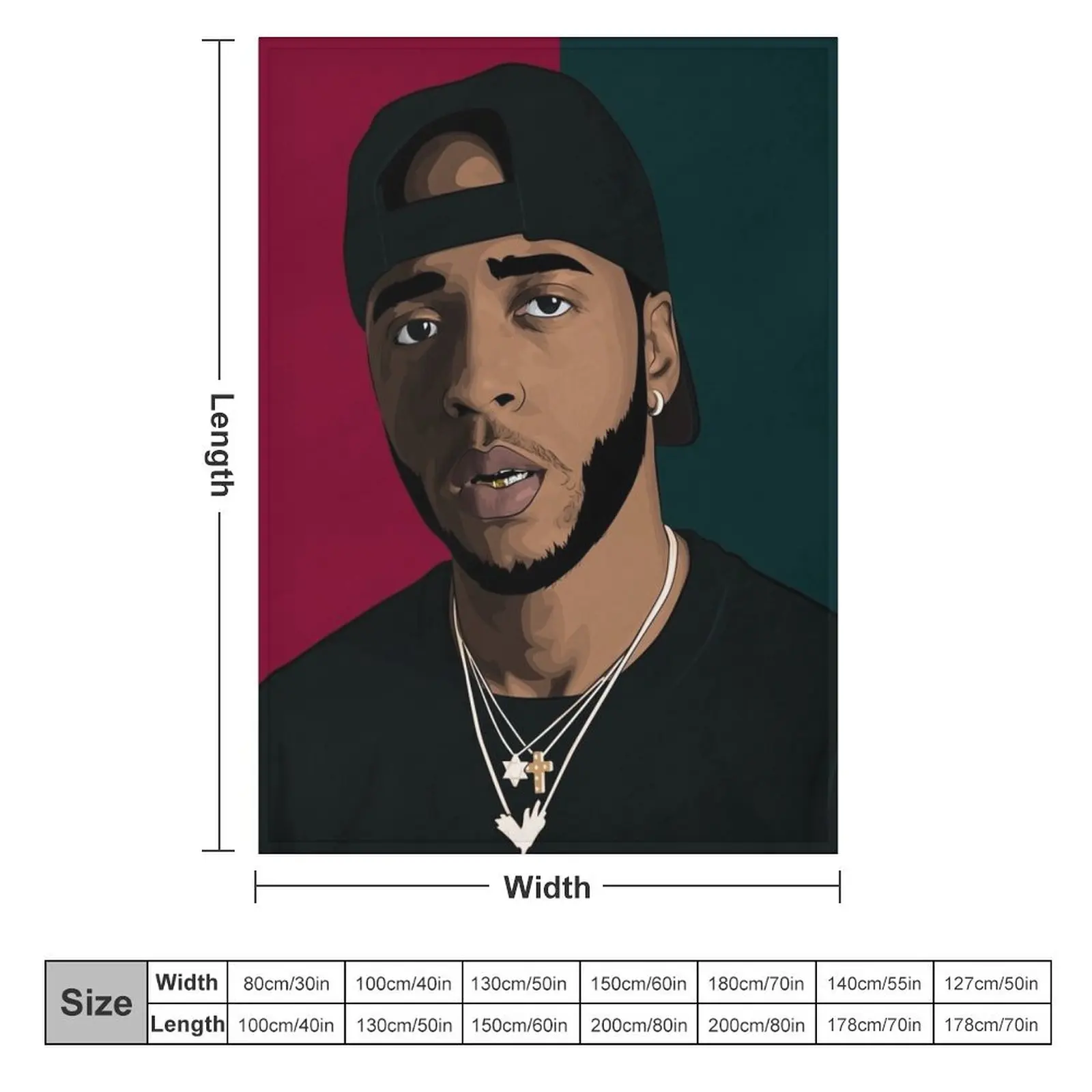 Летнее теплое одеяло 6LACK для дивана