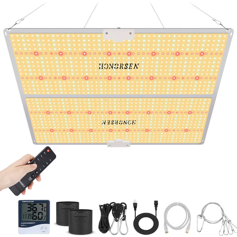 Full Spectrum 4x4ft Coverage Remote Control Dimmable For Hydroponics Veg And Flower