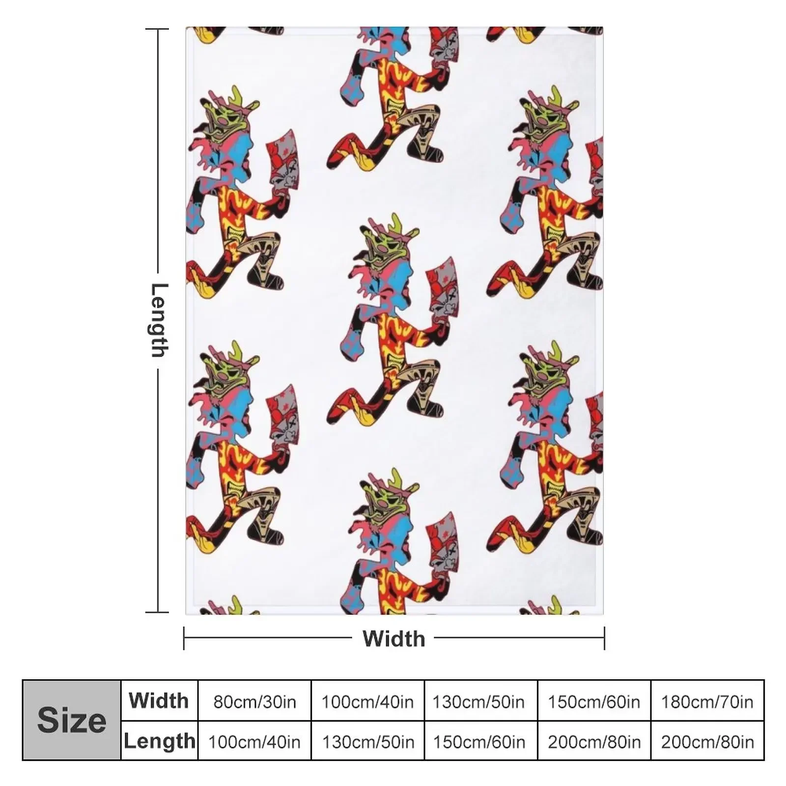 ICP Hatchetman карты Джокера Плед Пушистые роскошные утолщенные одеяла