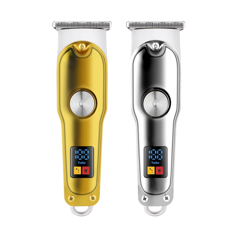 

Electric Hair Clipper Professional Men's Barber Machine Barber Stylist Haircut Beard Trimmer Shaving Metal Body