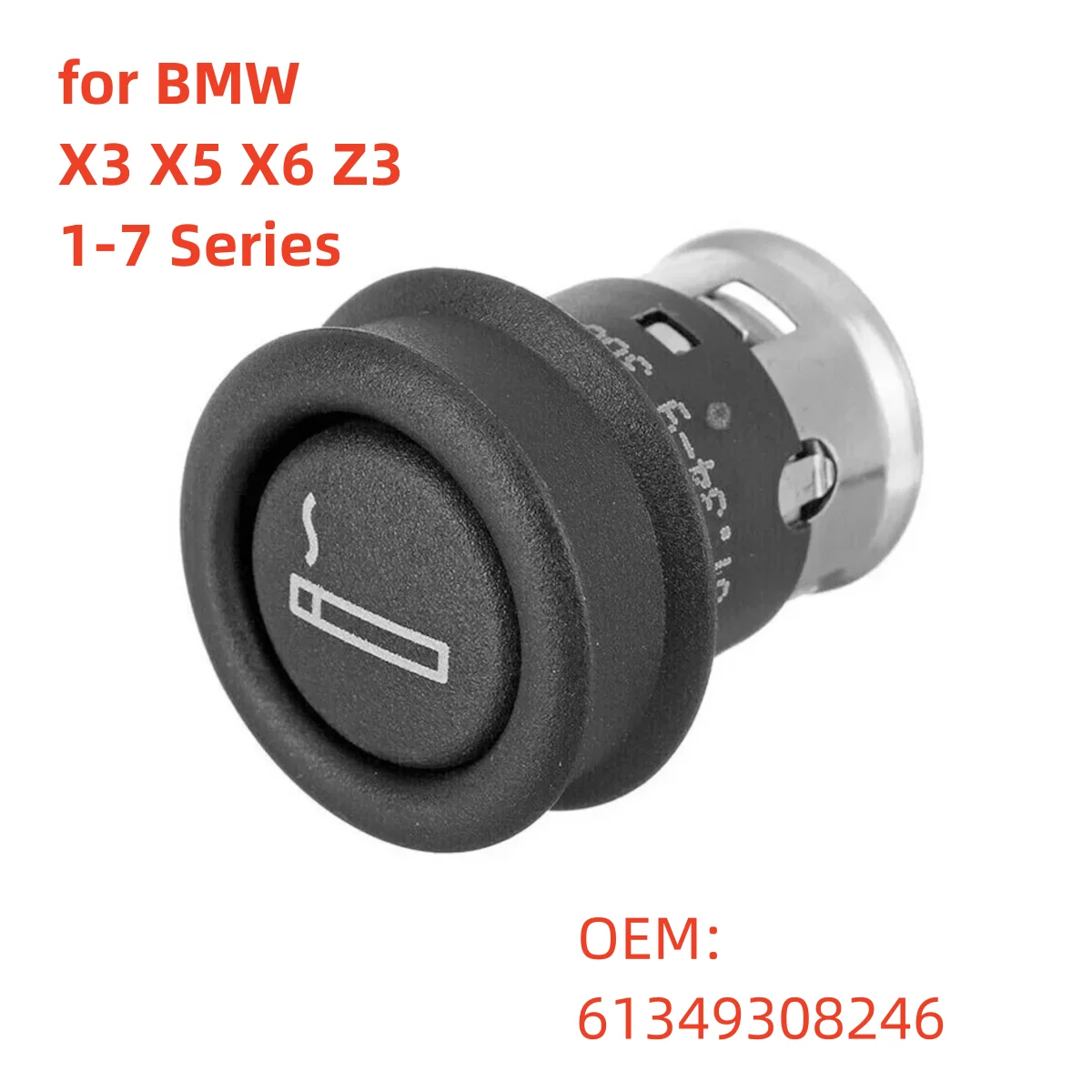 

Автомобильный прикуриватель в сборе 61349308246 Для BMW 1 2 3 4 5 6 7 X3 X5 X6 Z3