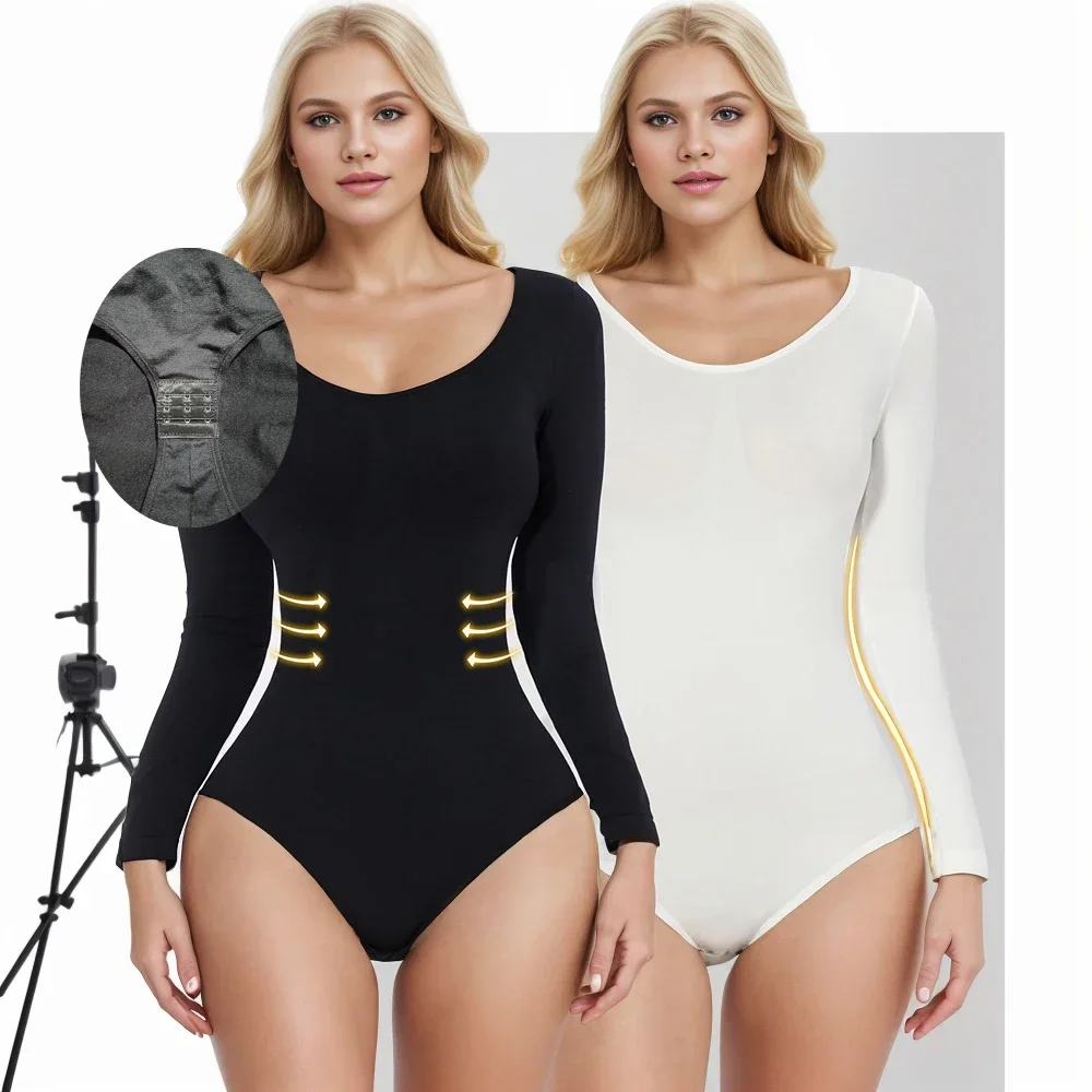 Корректирующее белье женский комбинезон для контроля живота крючки с