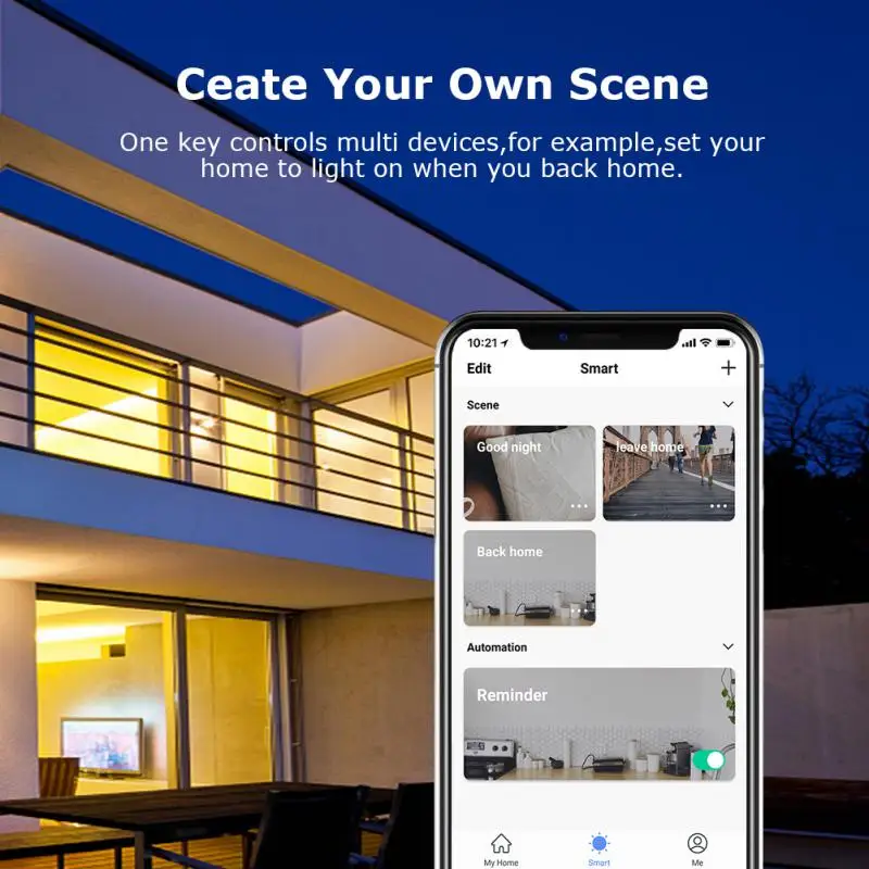 Умная розетка с Wi-Fi 16 А монитором питания |