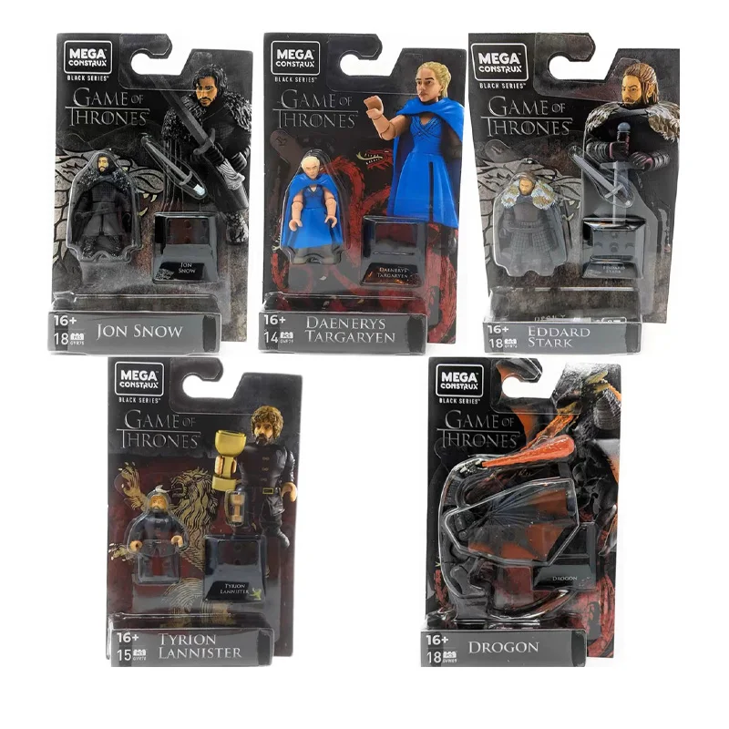 Movable Parts Eddard Stark Drogon Jon Snow Building Blocks Games Gift Model Toys