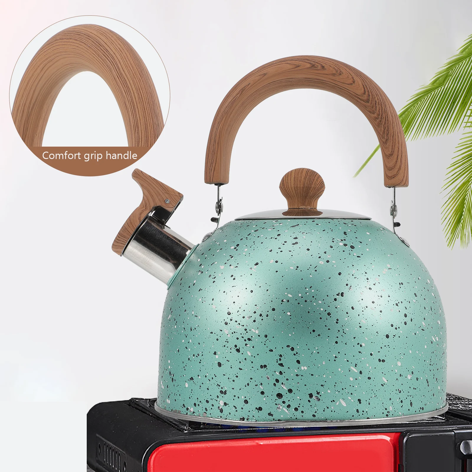 Чайник удобный горшок для кипячения воды набор отопления ресторана нержавеющая