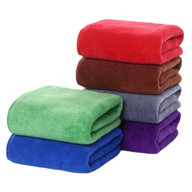 Разноцветные полотенца для мойки автомобиля 60*160 см утолщенная чистящая ткань