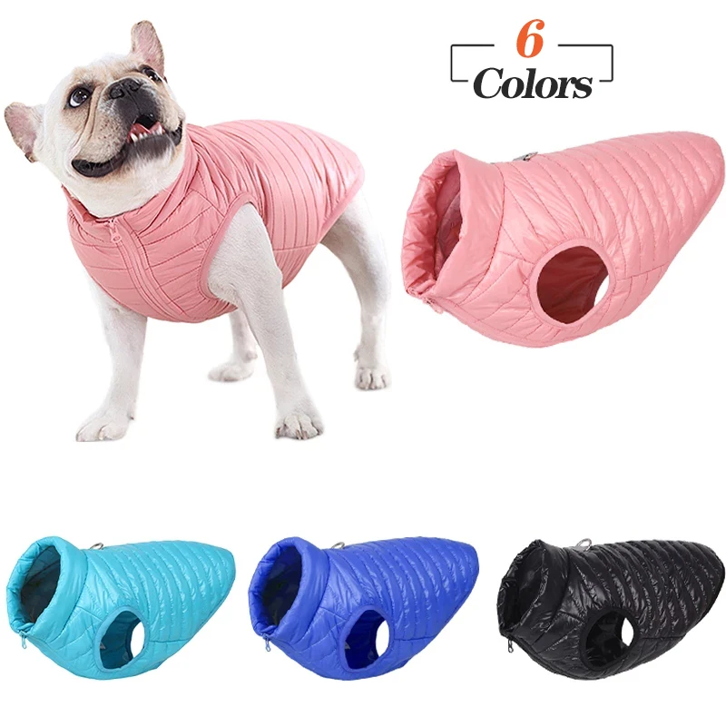 

Waterproof Dog Clothes Winter Warm Pet Down Jacket For Small Mid Dogs Cats Puppy Coat Chihuahua Bulldog Clothing Bichon Costume
