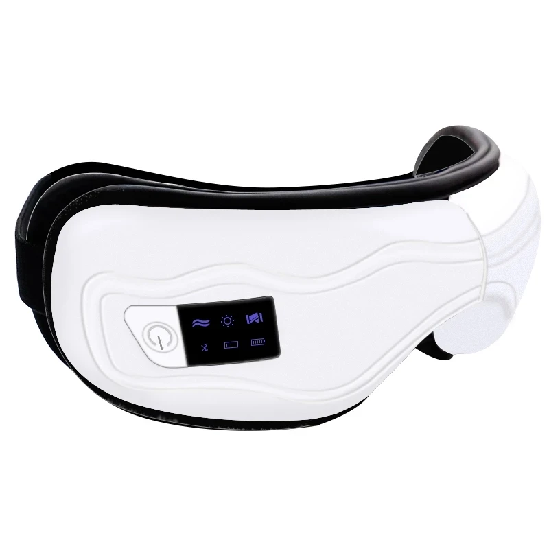 

HEALTH HERALD Rechargeable Smart Eye Massager Acupoints Massage Vibrate Eye Care Fatigue Stress Relief Goggles