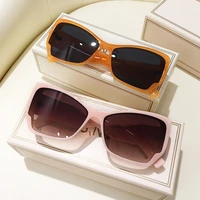 new cat eye sunglasses for men women vintage luxury brand designer trend y2k pink festival shades glasses high quality eyewear