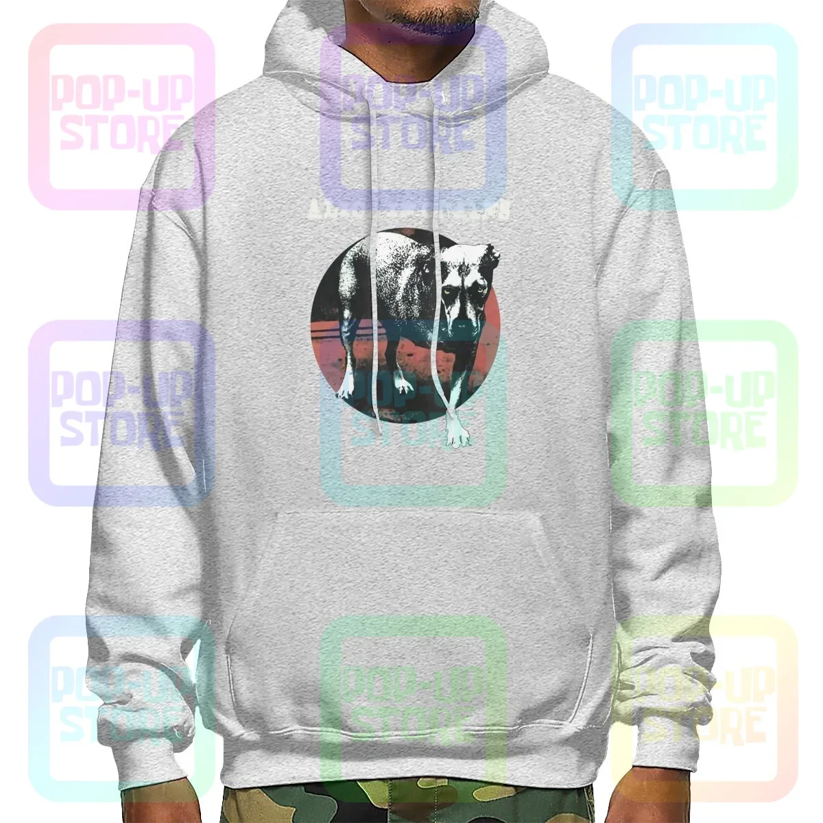 Толстовка с капюшоном Alice In цепей тремя ногами свитшоты популярная винтажная в