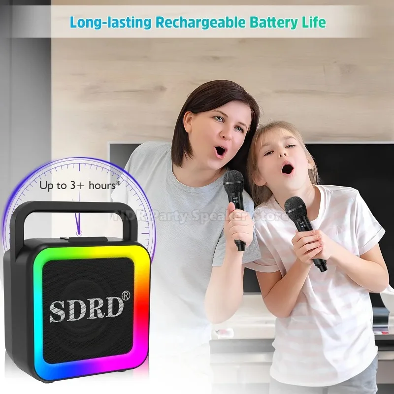 Уличная портативная аудиосистема KTV для караоке SD516 Bluetooth-динамик с беспроводным