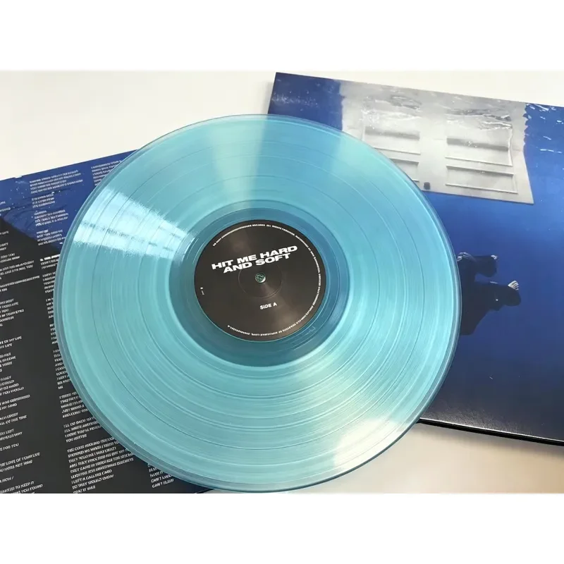 Фото Виниловая пластинка Billie Eilish Hit Me Hard and Soft Green Clear Coke Bottle LP №1