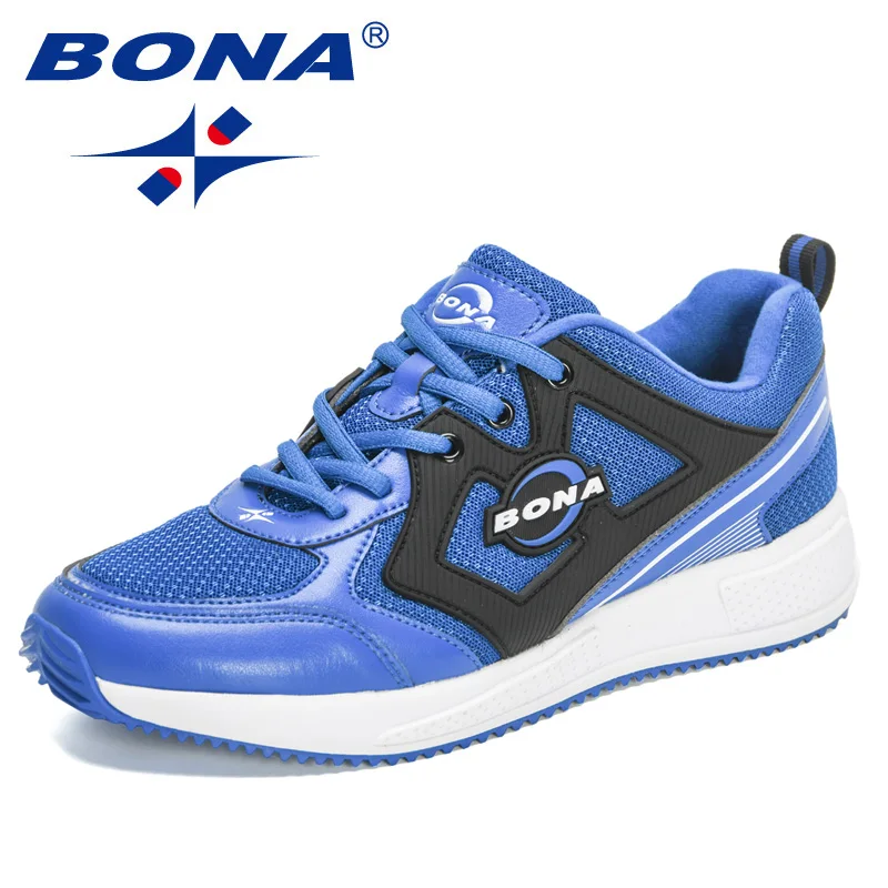 BONA 2022 New Designers Casual Shoes Men Sneakers Outdoor Walking Shoes Man Loafers Comfortable Shoes Leisure Shoes Mansculino