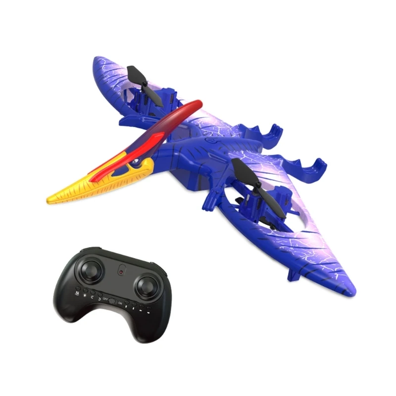 

Flexible Four-Axis Fighter R/C Pterosaur Aircraft 2. Electric Glider Kids Toy E65D