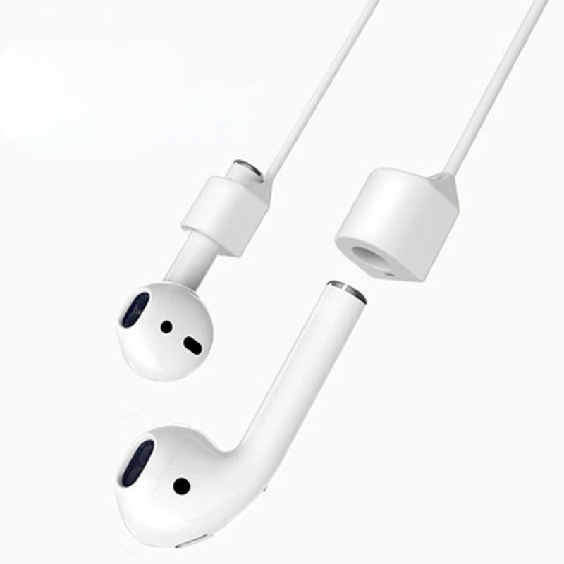 

For AirPods Silicone Anti-lost Neck Strap Wireless Earphone String Rope Headphone Cord Earphone Accessories