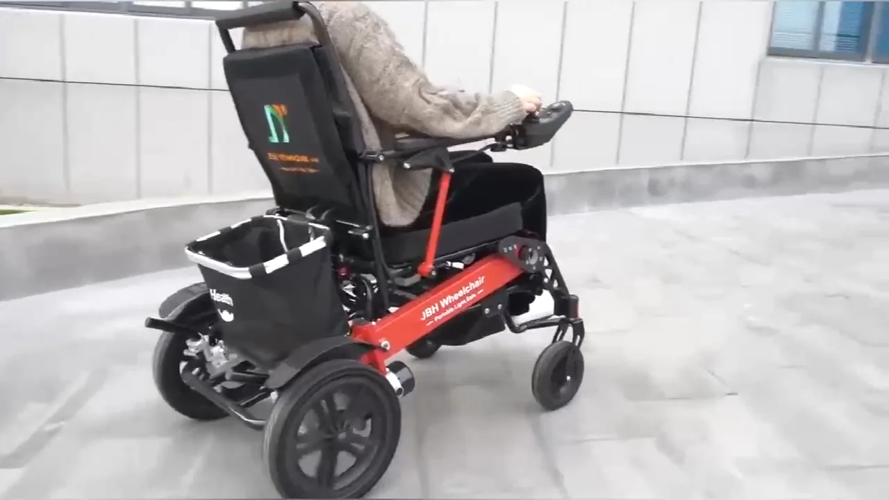 

Health Care Supplies New JBH D19 low price factory supply electric foldable wheelchair stair climber for seniors