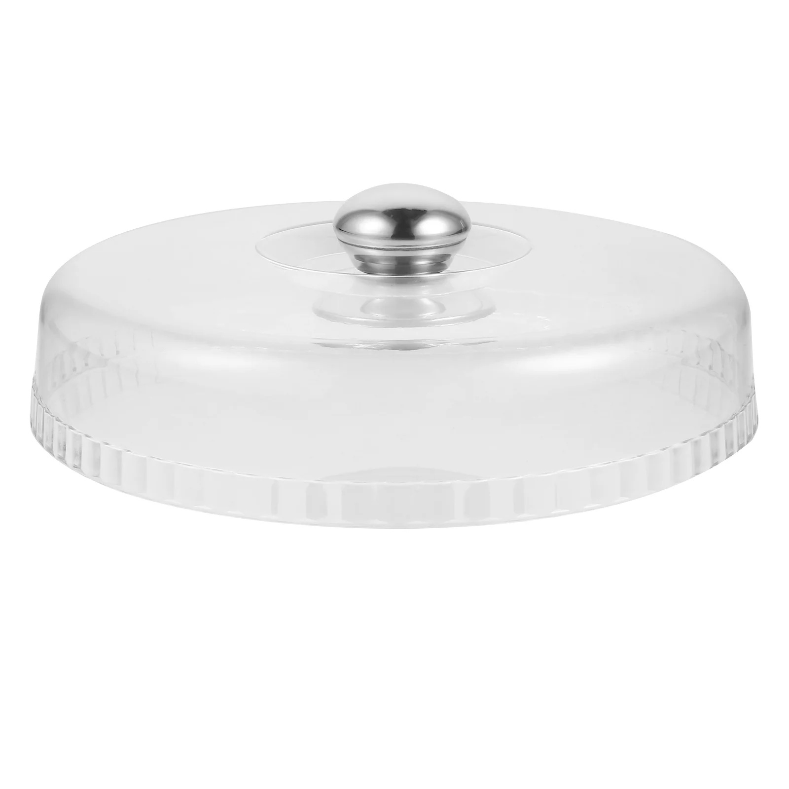 

Cover Dome Cake Dessert Display Plate Clear Lid Microwave Protector Acrylic Stand Platter Covers Screen Tent Serving Plastic