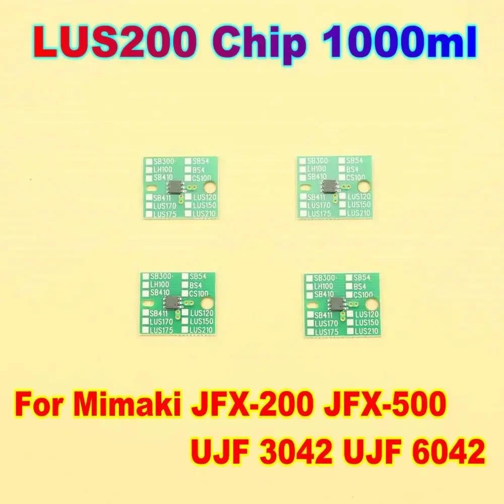Чип для бутылки с чернилами LUS200 Mimaki LUS 200 чернильный чип JFX-200 JFX-500 UJF 3042 6042 Lus200