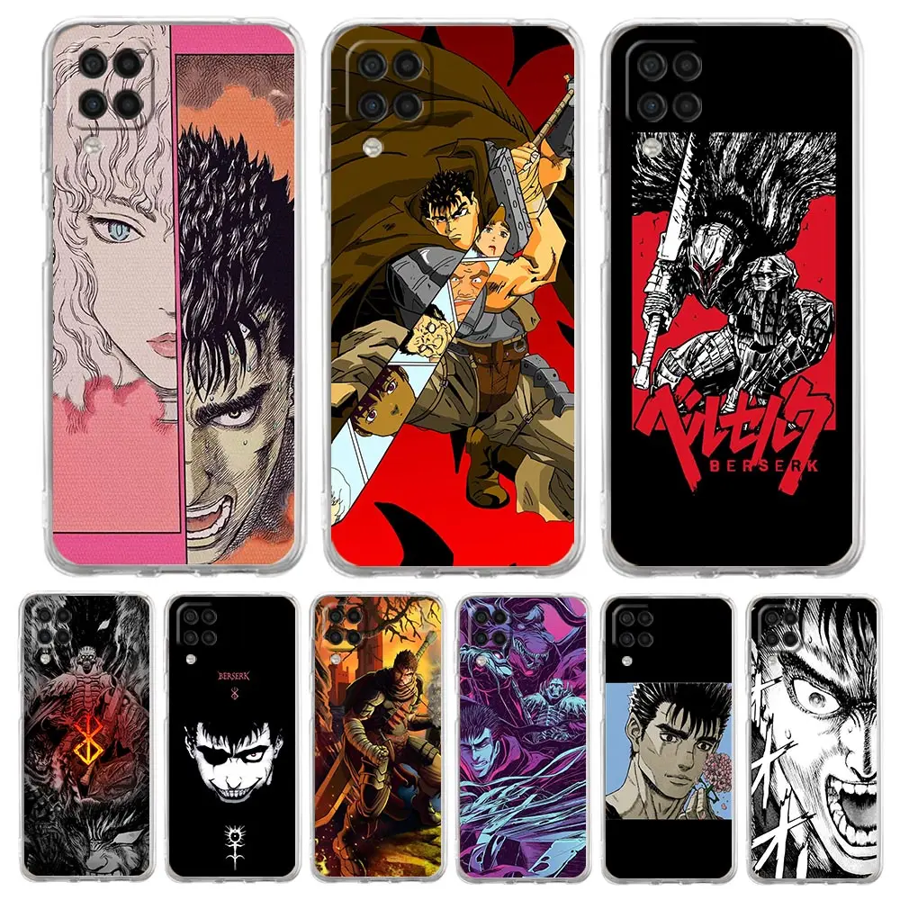 

Berserk Guts Gatsu Zodd Phone Case For Samsung Galaxy A51 A71 A21S A12 A11 A31 A41 A03S A13 A33 A73 A53 A52 A32 5G A23 Cover