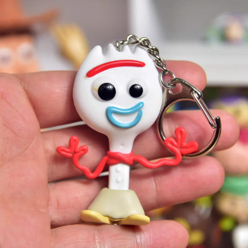 Kawaii Disney Вуди Froky Buzz Lightyear Rex Jessie экшн-фигурка игрушки креативный брелок подарок для