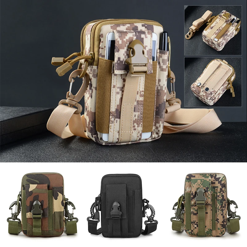 

Военный тактический рюкзак, мужские сумки на плечо, водонепроницаемая поясная сумка для поездок и бега, Сумка для кемпинга, походов, путешес...