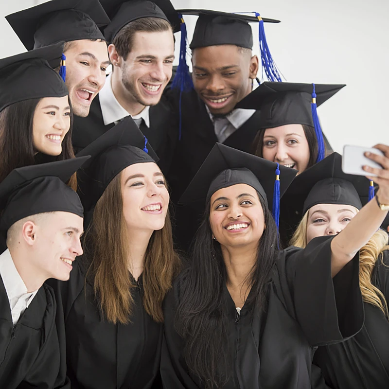 Кепки с кисточками для взрослых выпускного студентов девичников |