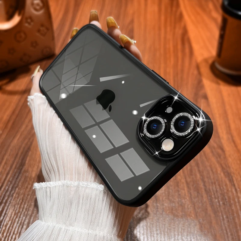 

Прозрачный ударопрочный чехол для iPhone 14 13 12 11 Pro Max 14Pro