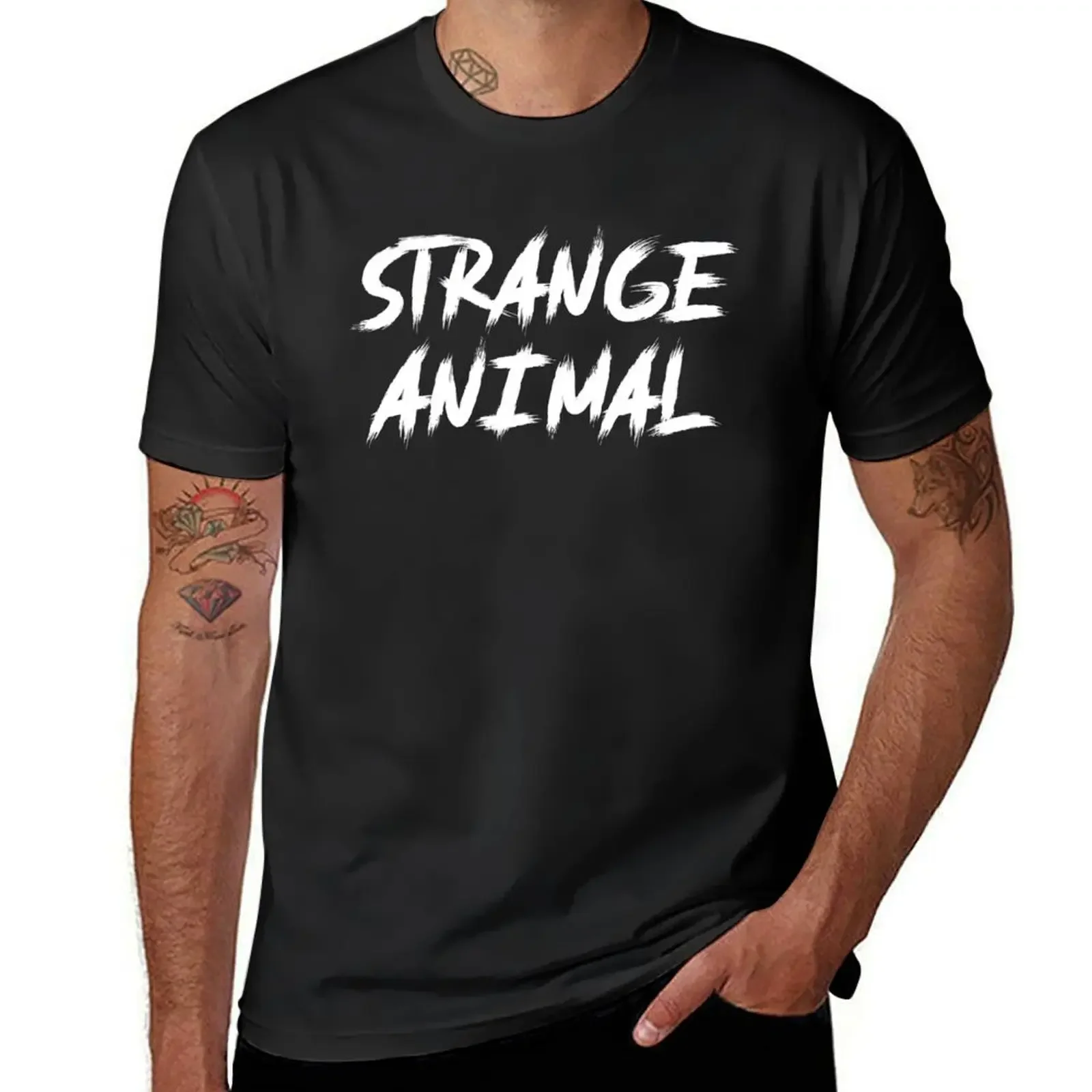 Футболка Louder With Crowder Merch Strange Animal персонализированные футболки с рисунком рэпера