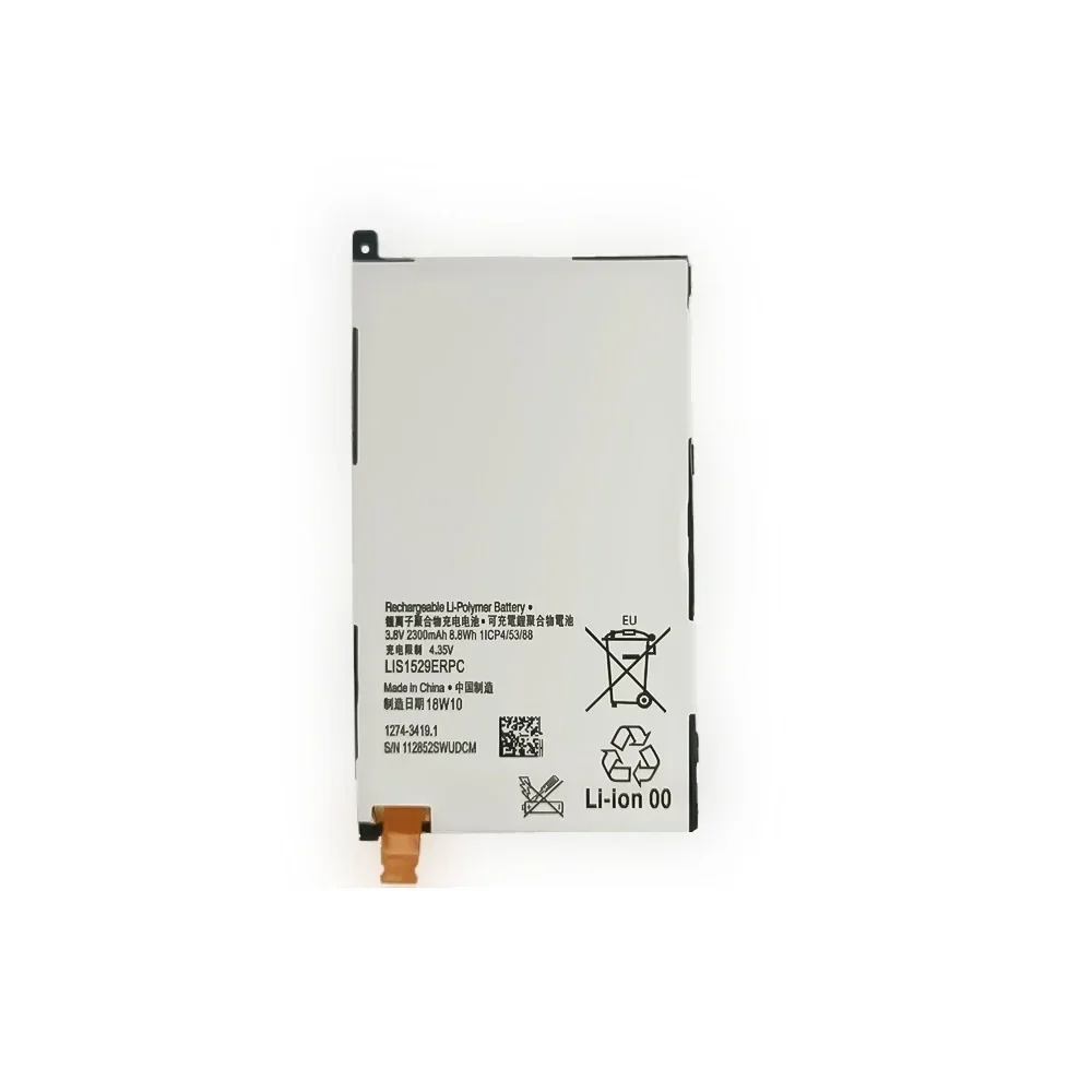 LIS1529ERPC аккумулятор для Sony Xperia Z1 Compact mini D5503 Z1c M51W 550 SO-02F Высококачественная
