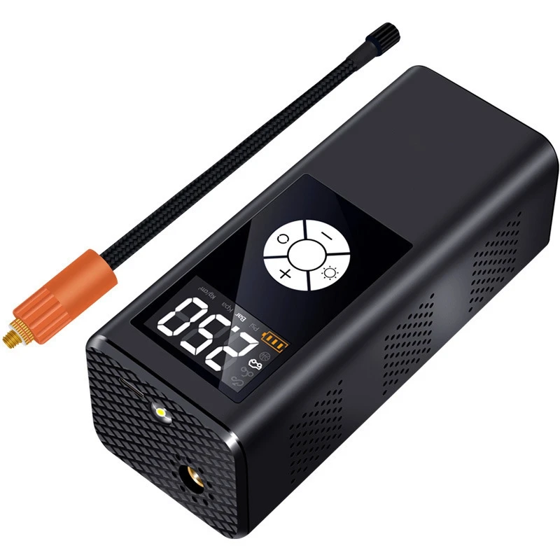 

Портативный воздушный насос 2000 мА, насос для шин, цифровой фотонасос для велосипедных шин