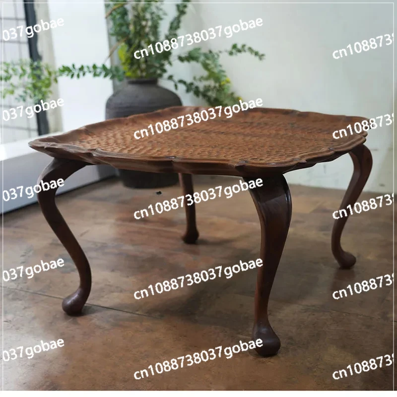 Журнальный столик в японском стиле Старый деревянный трансформация журнальный