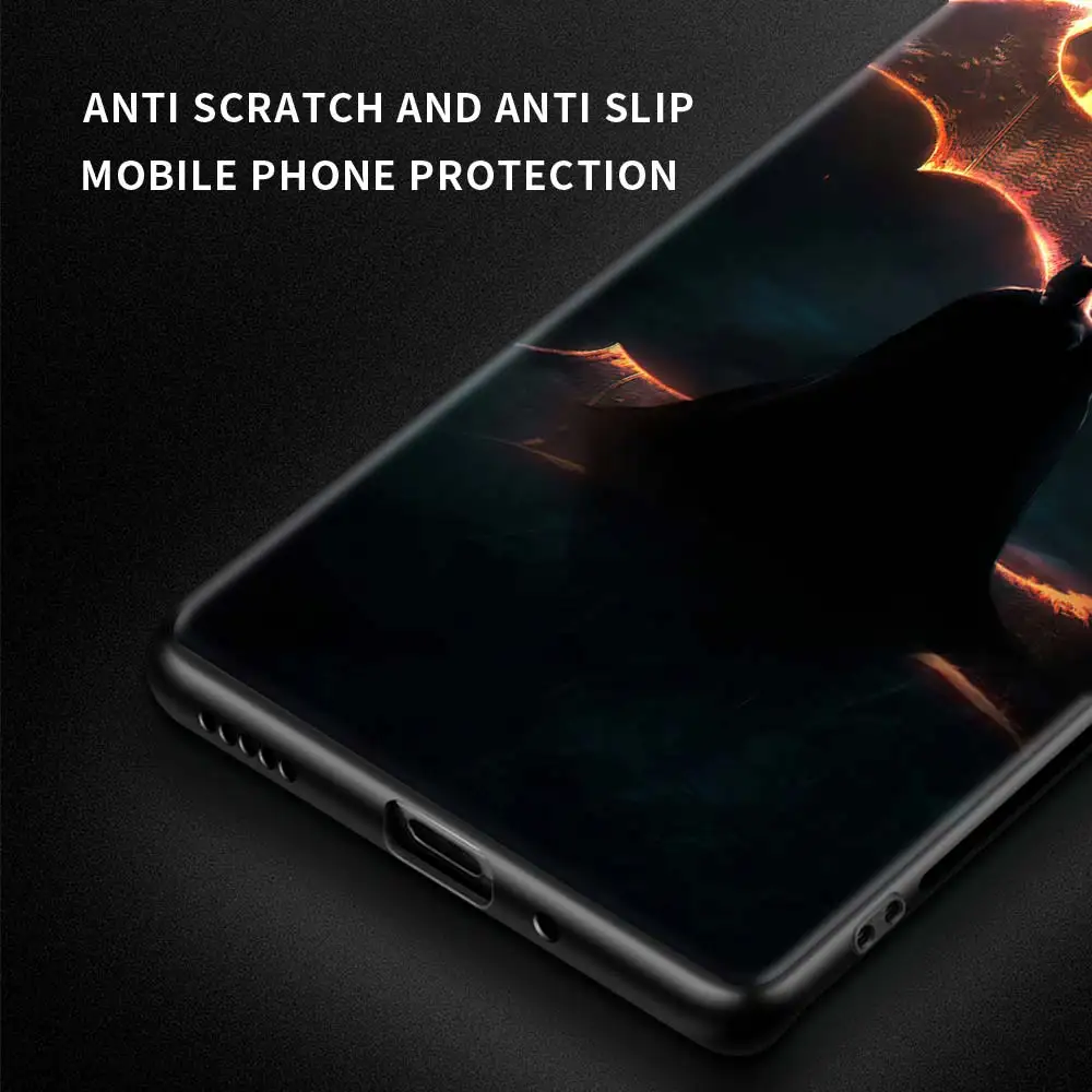 black phone case for motorola moto g30 g60 g9 play one fusion g8 power e6s flexible coques one hyper sac hero batman free global shipping
