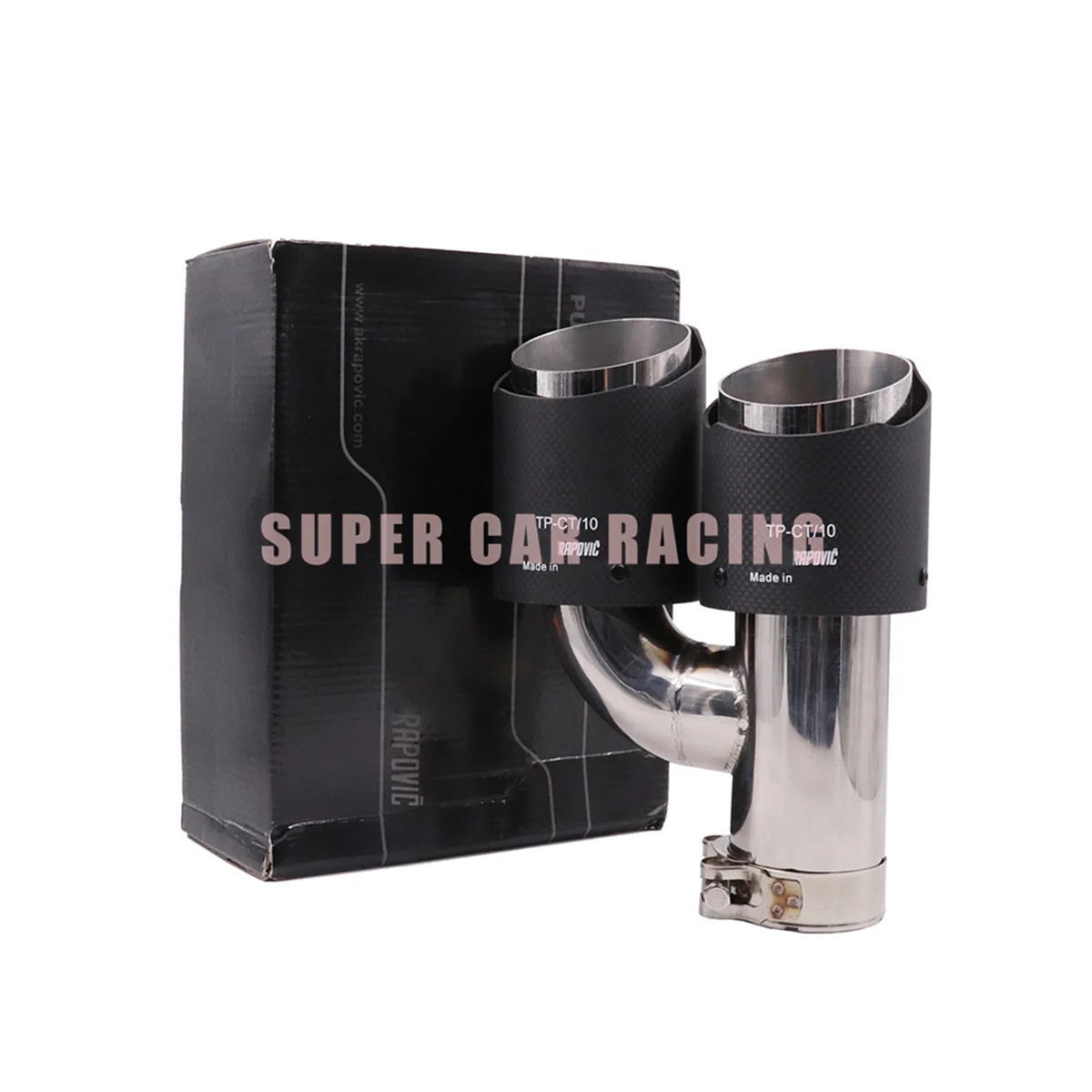 Автомобильный Стайлинг модифицированный двойной выхлопной глушитель из