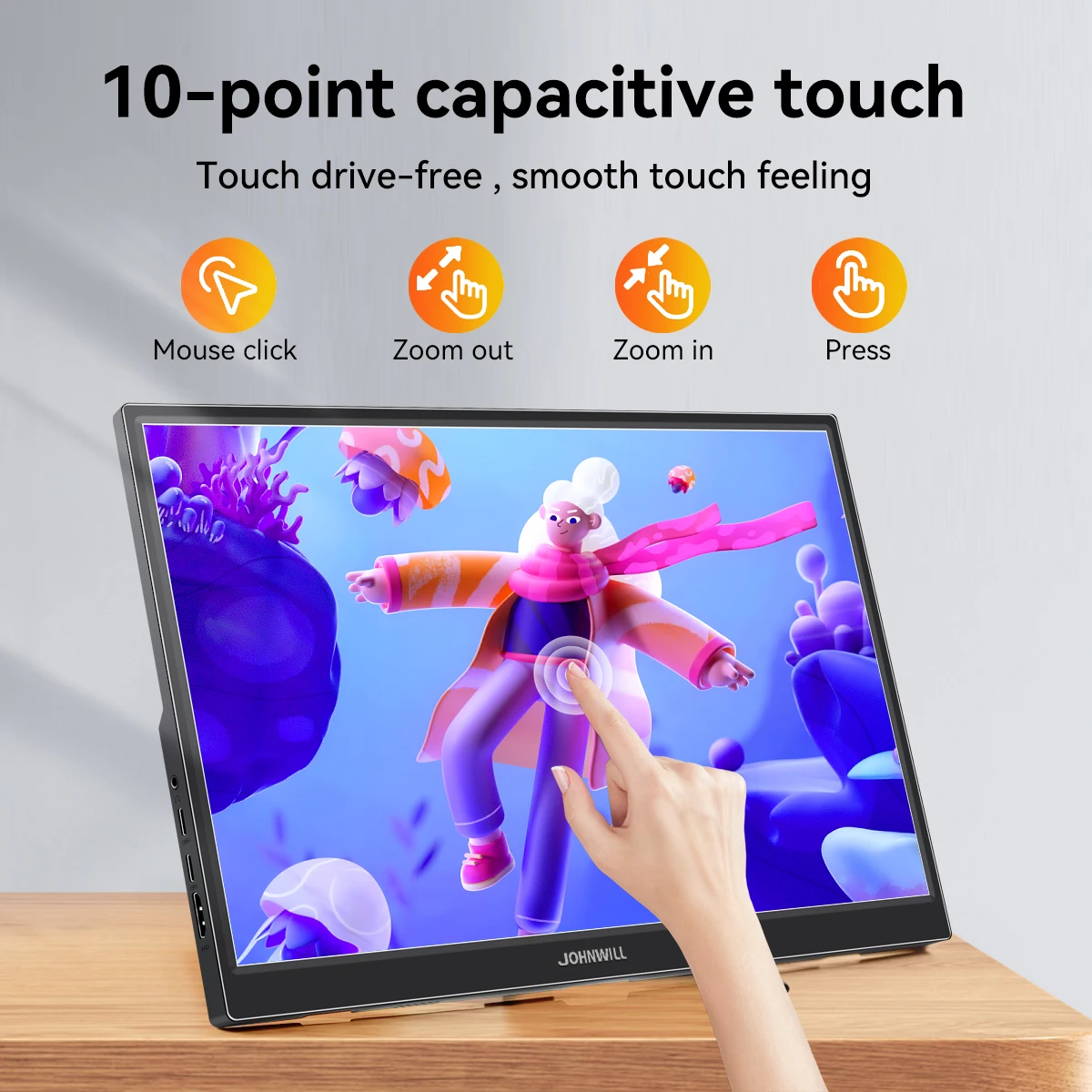 Рисунок 4 - 14-дюймовый сенсорный портативный монитор 1920x1200p