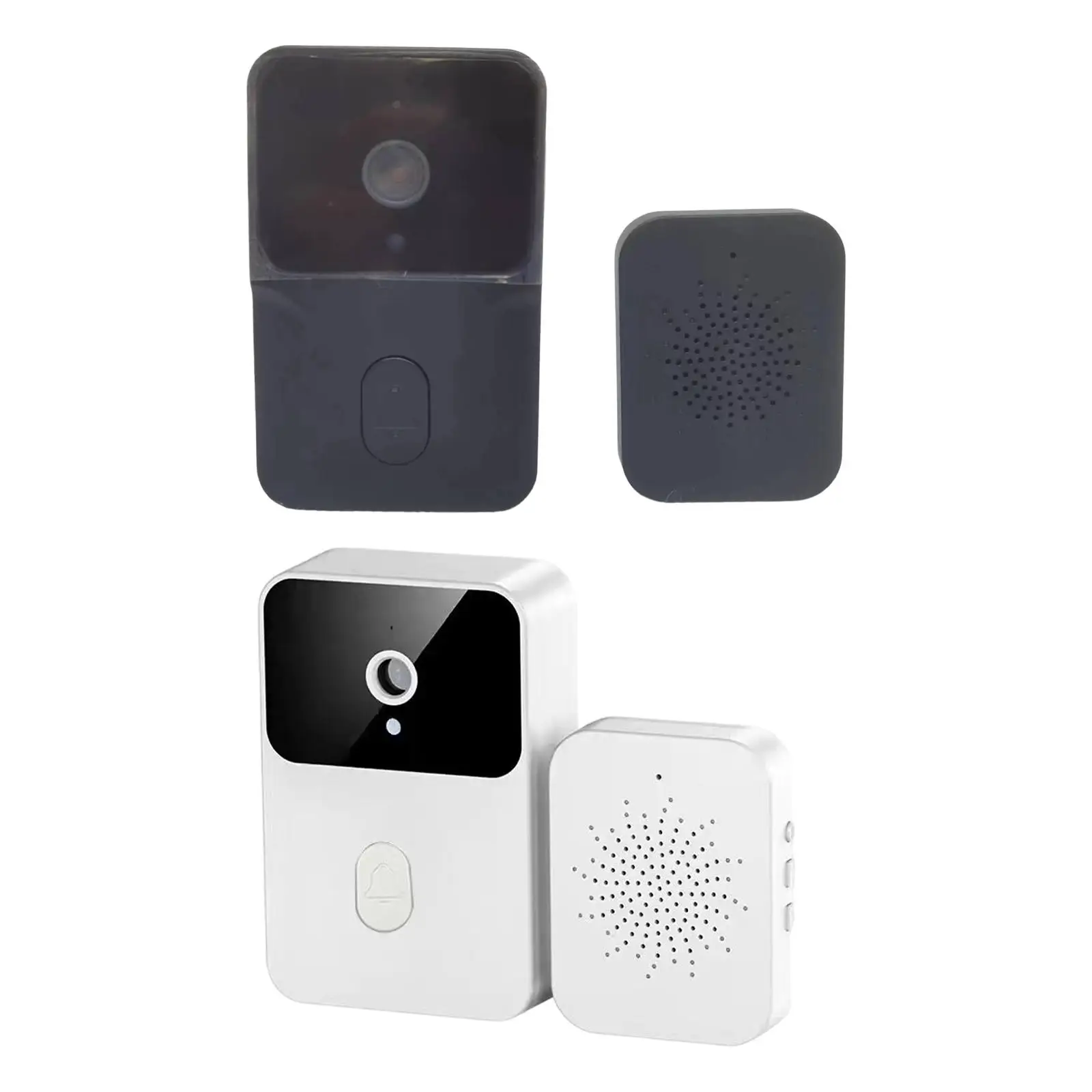 Doorbell Camera Wireless Mini Doorbell Chime 2 Way Audio Doo