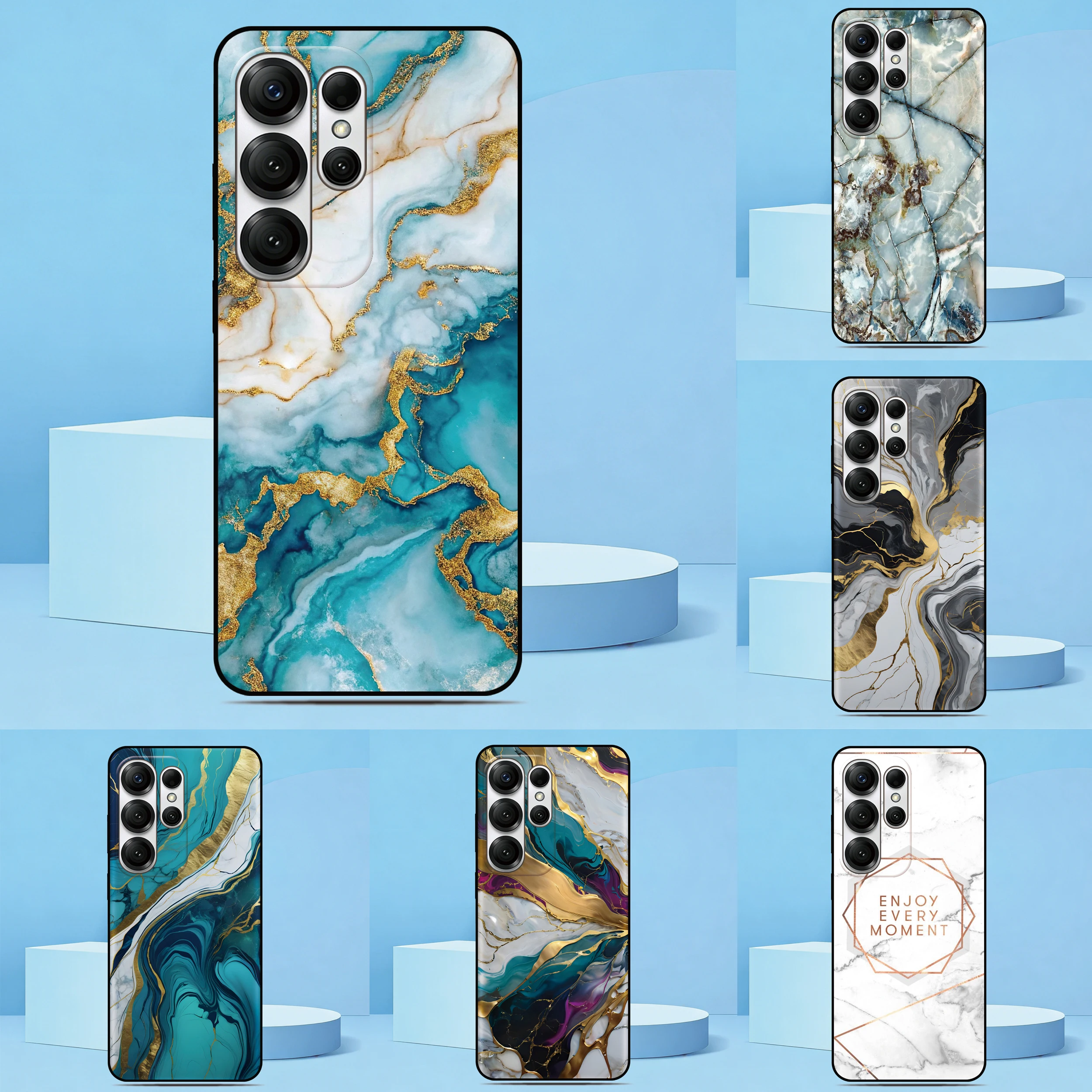 Фото Чехол для телефона с мраморной текстурой для Oukitel C69 C68 C3 C2 C62 C61 C57s C57 C58 P1 C1 Pro C53 C51 C50 C38 C36, задняя крышка с индивидуальной фотопечатью №1