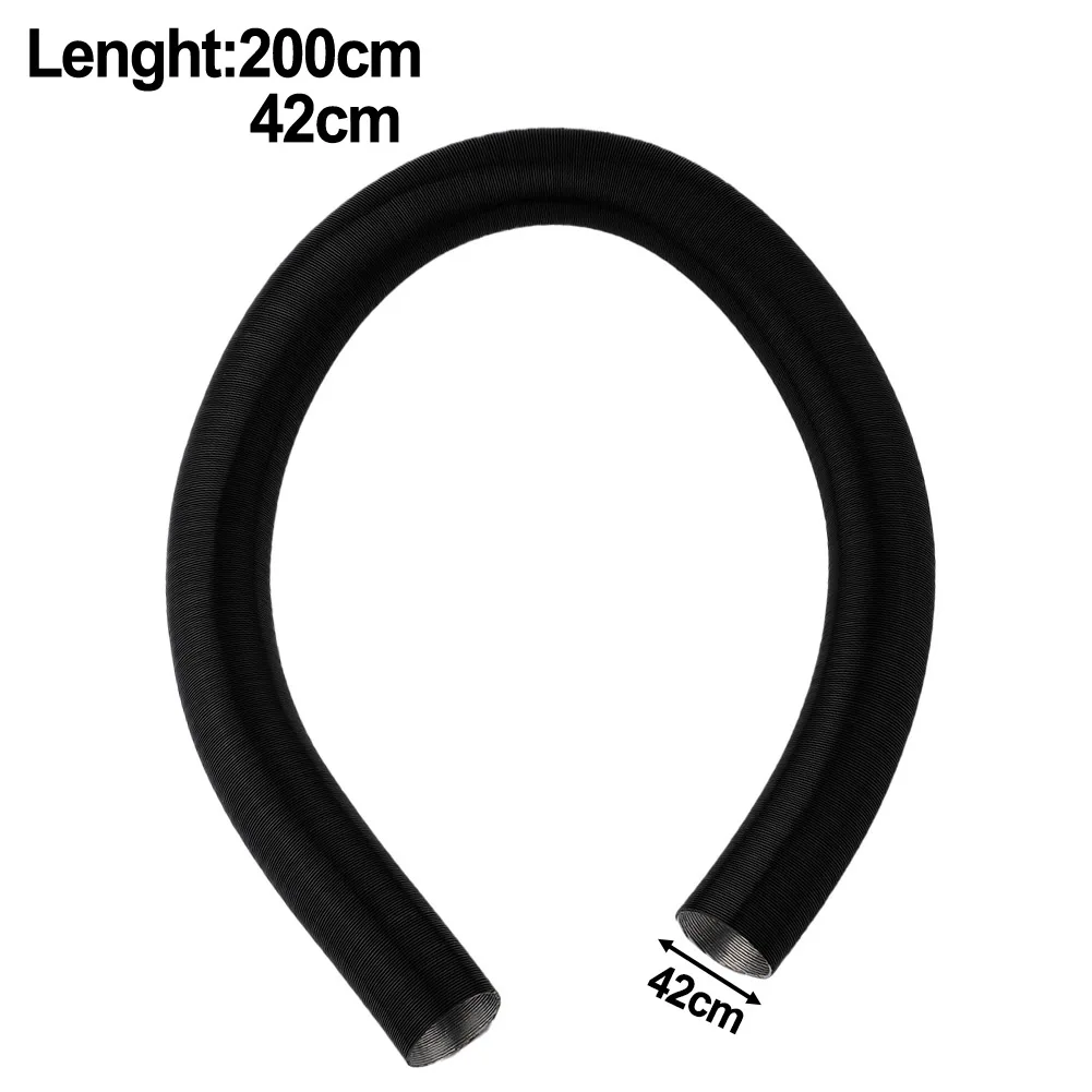 

42mm Diameter 2M Length Air Dies99999999999999999999999999999999999999999999ditioner Ducting G14546 Heater Duct Black