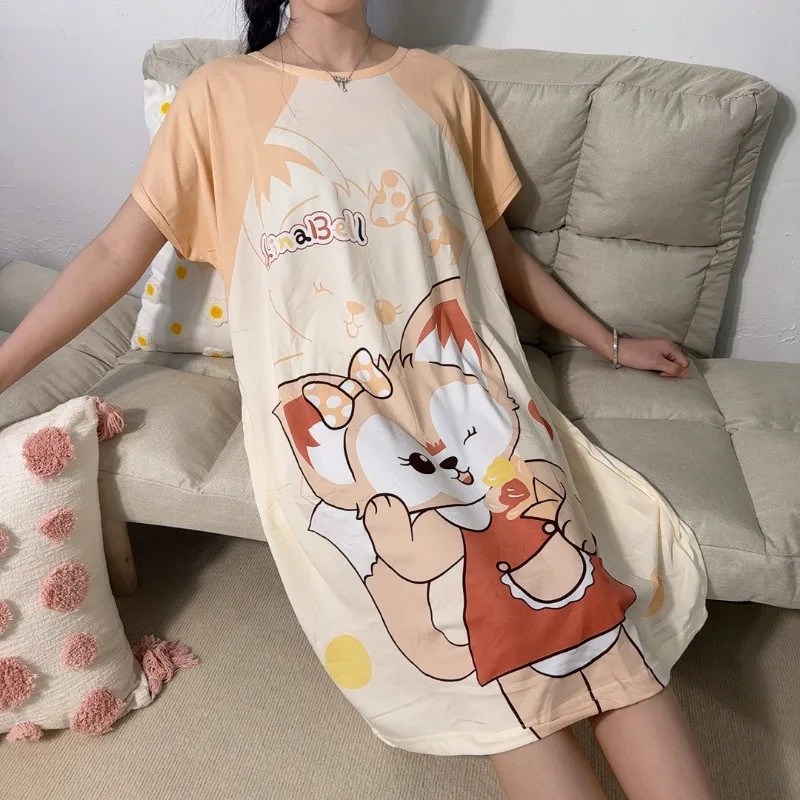 Ночная рубашка MINISO оранжевая