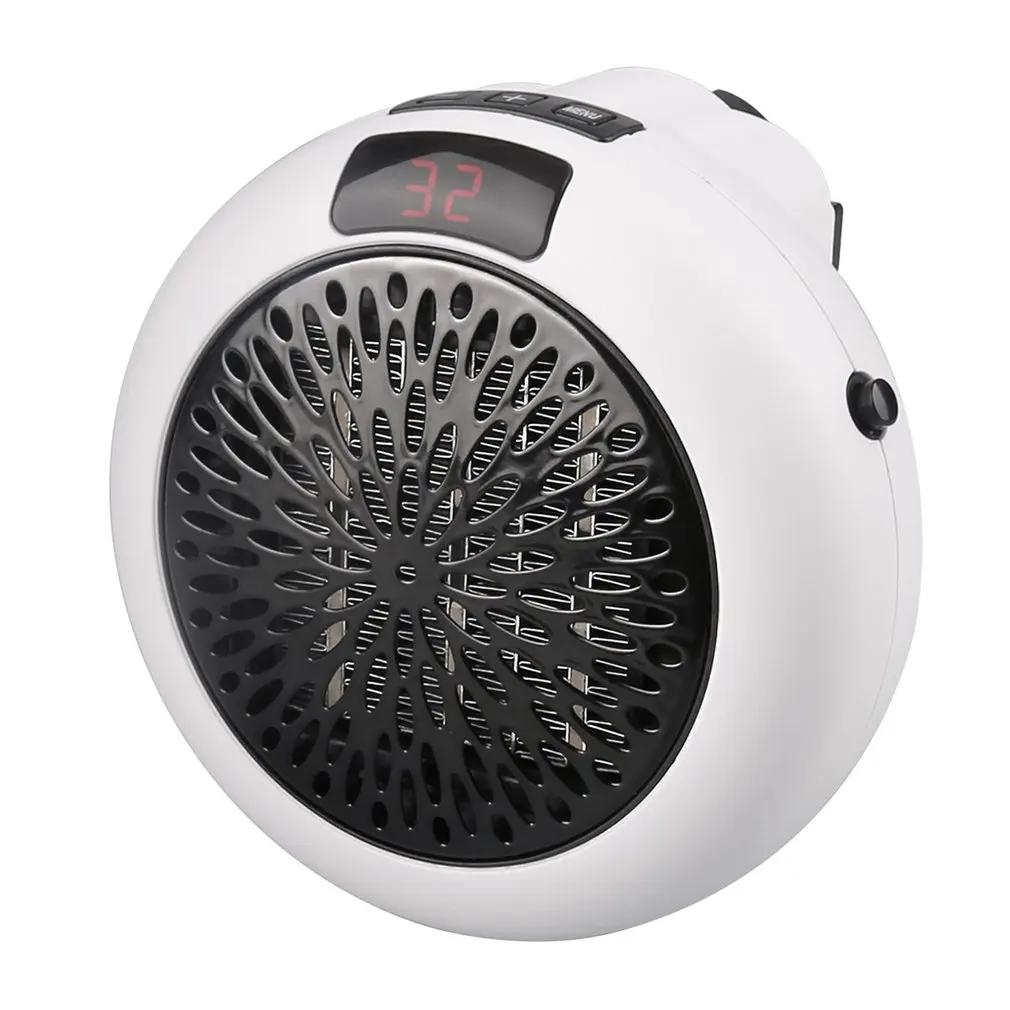 

Новинка 800 Вт мини-обогреватель внутренний портативный термостат настольные обогреватели Настенный Круглый тепловой воздуходувка двойного назначения