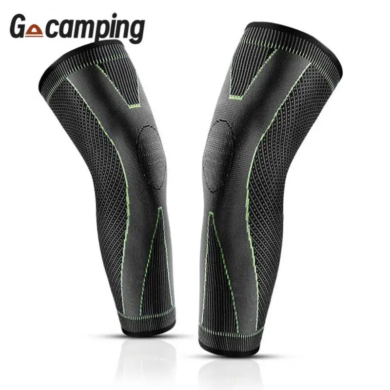 

Knitted Breathable Sport Fitness Knee Pads Durable Outdoor Cycling Running Basketball Unisex Knee Protector Fitness Accessories