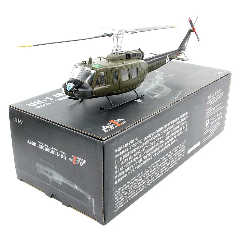 Масштабная модель 1/48 AF1 US UH-1H Huey вертолет общего обслуживания 17501 литая под