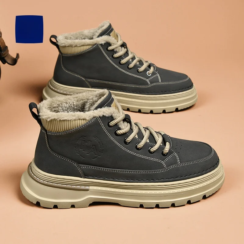 Hailan домашняя мужская обувь ботинки новинка 2024 весенне-осенняя популярная зимняя