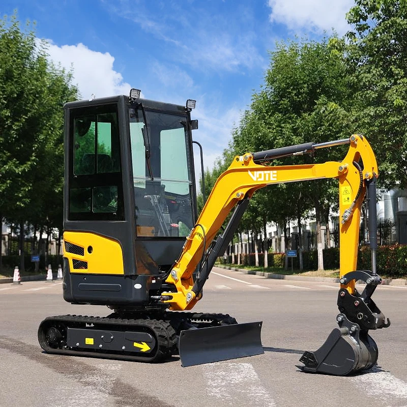 

1.8ton Small Digger Multifunctional Household Compact Bagger Machine Factory Directly Sale Mini Excavator Attachment