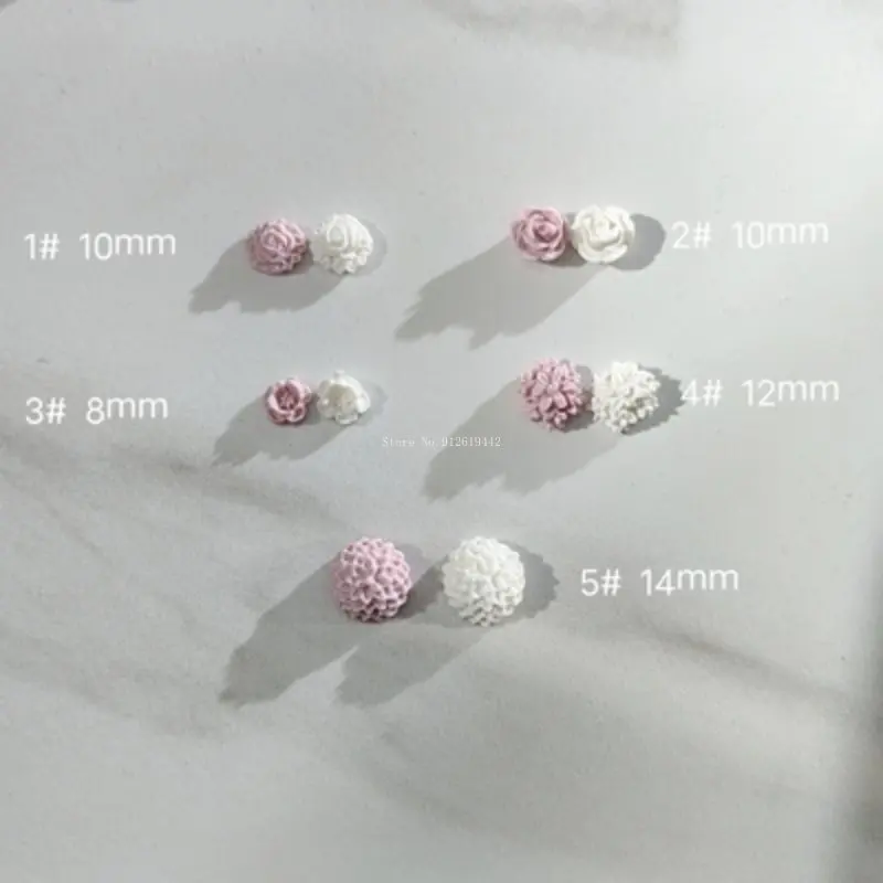 Серьги из полимерной глины маленькие лепестки силиконовая форма браслет