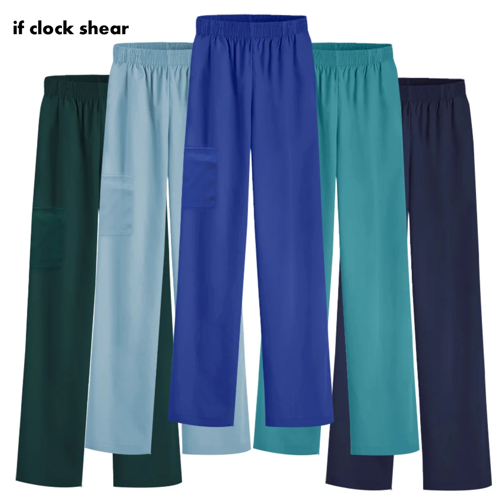 

Doctor Costume Women 9 Colors Nursing Uniforms Pet Grooming Veterinary Workwear Medical Pants Stretch Fabrics Nurse Accessories