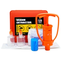 rhino venom extractor tool relief for snake bite bee sting emergency first aid in camping hiking and backpacking