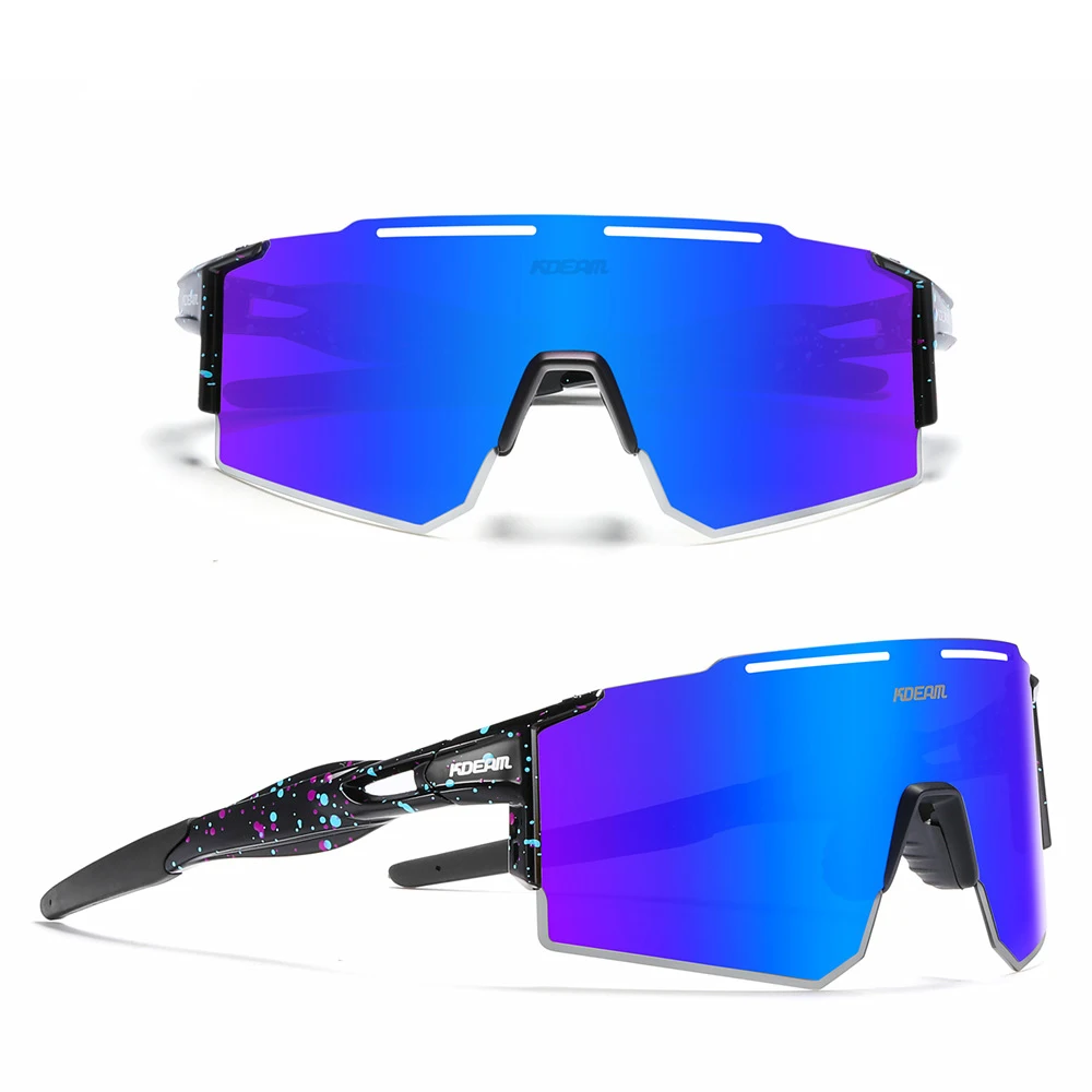 

LASEVEN Bicycle Outdoor Sports Glasses Bike Polarized Sports Sunglasses Cycling Glasses For Men and Women Photochromic Goggles